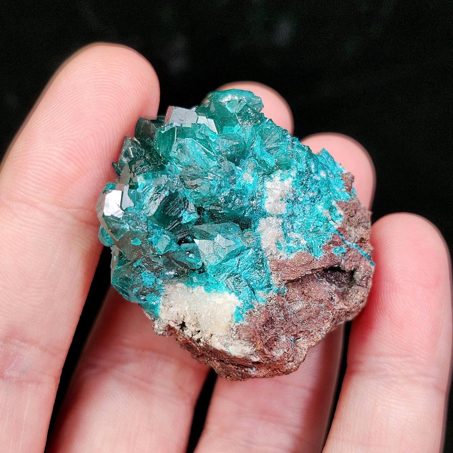 Dioptase Crystal 50.7g