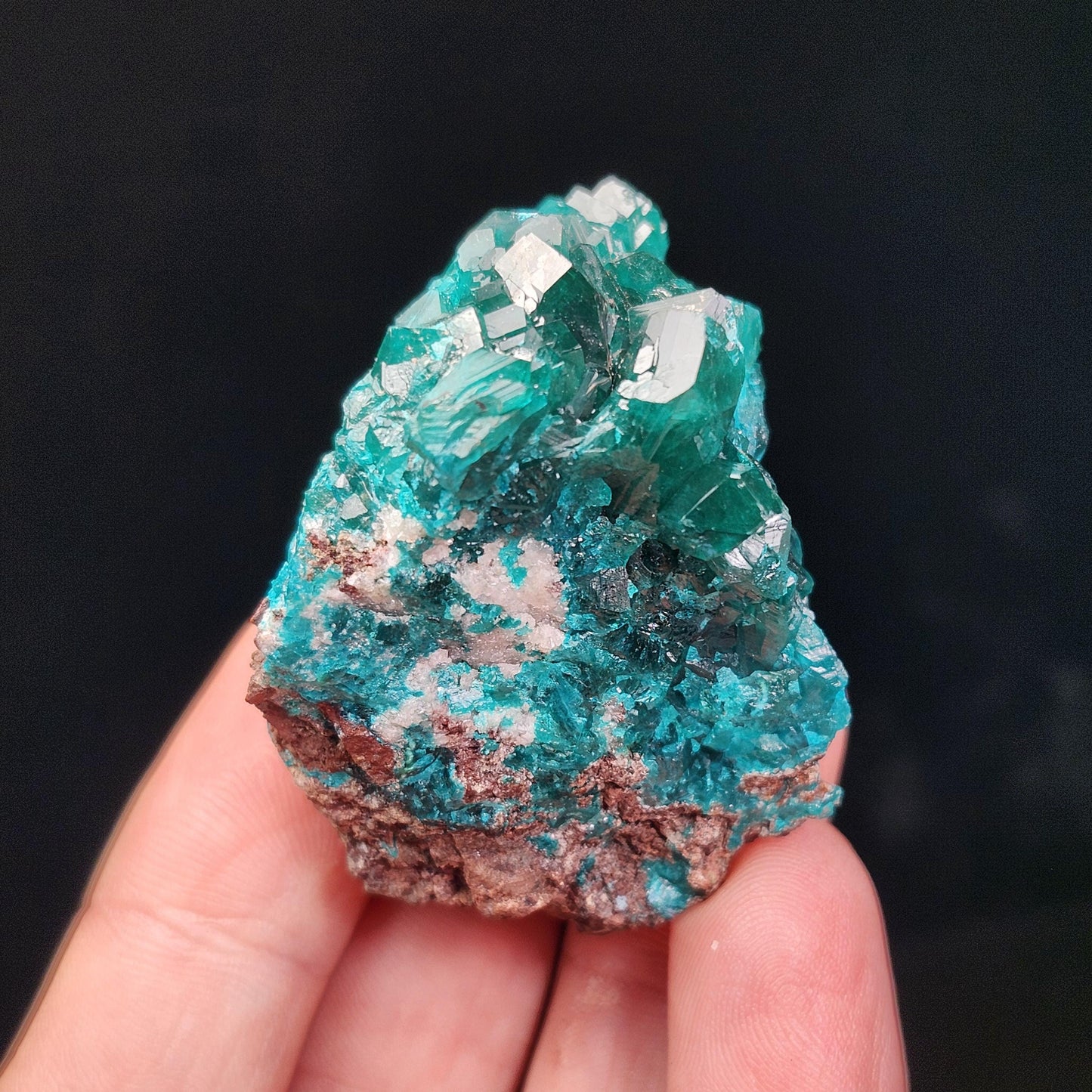 Dioptase Crystal 50.7g