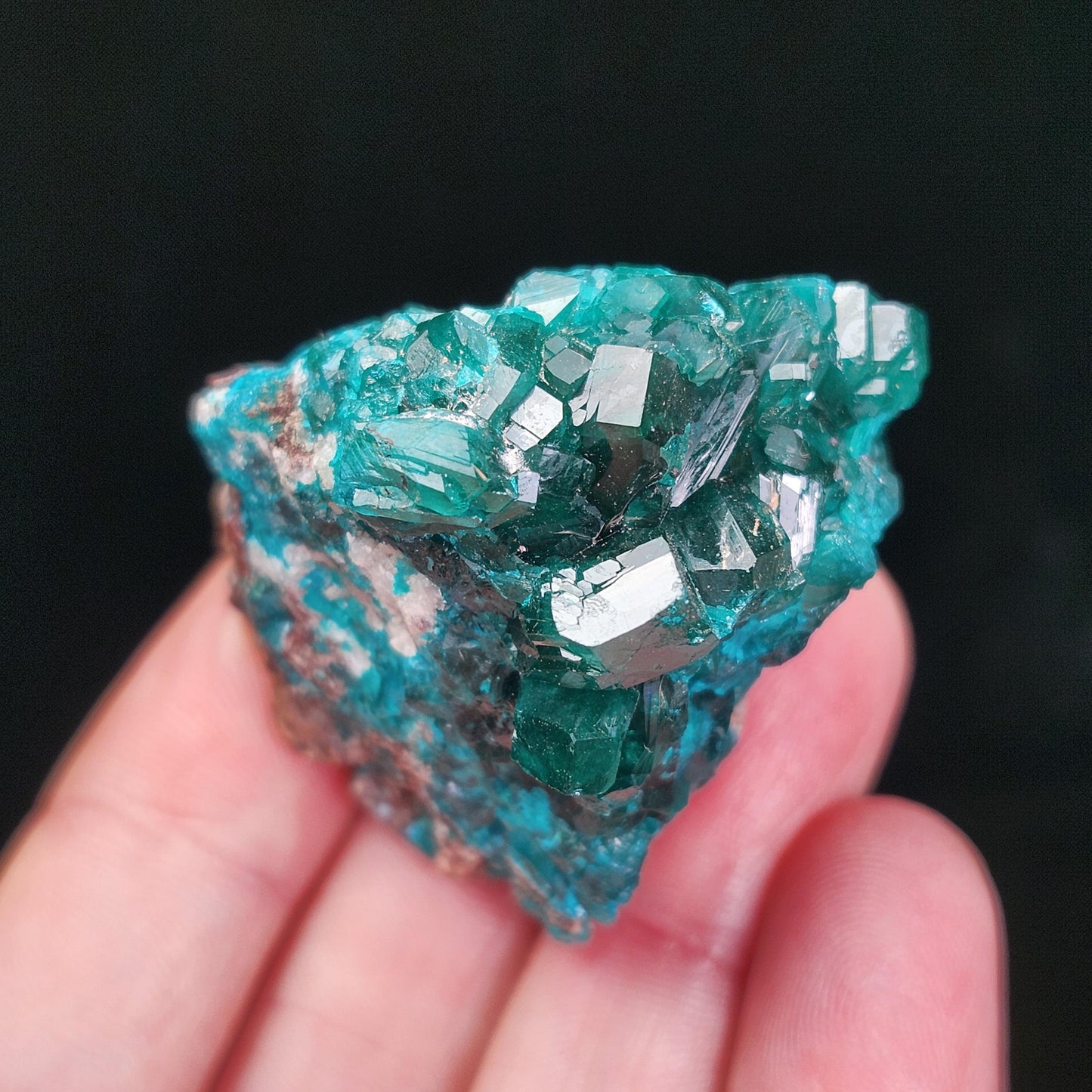 Dioptase Crystal 50.7g