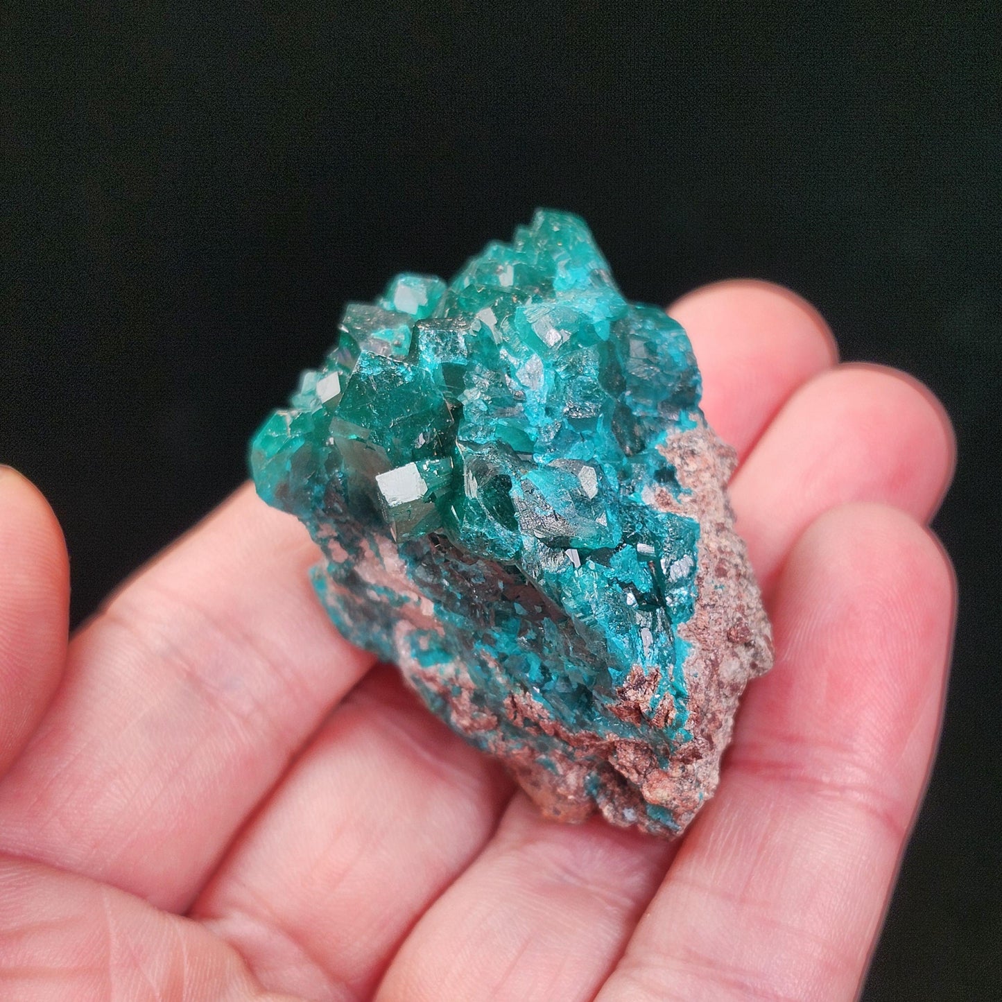 Dioptase Crystal 50.7g