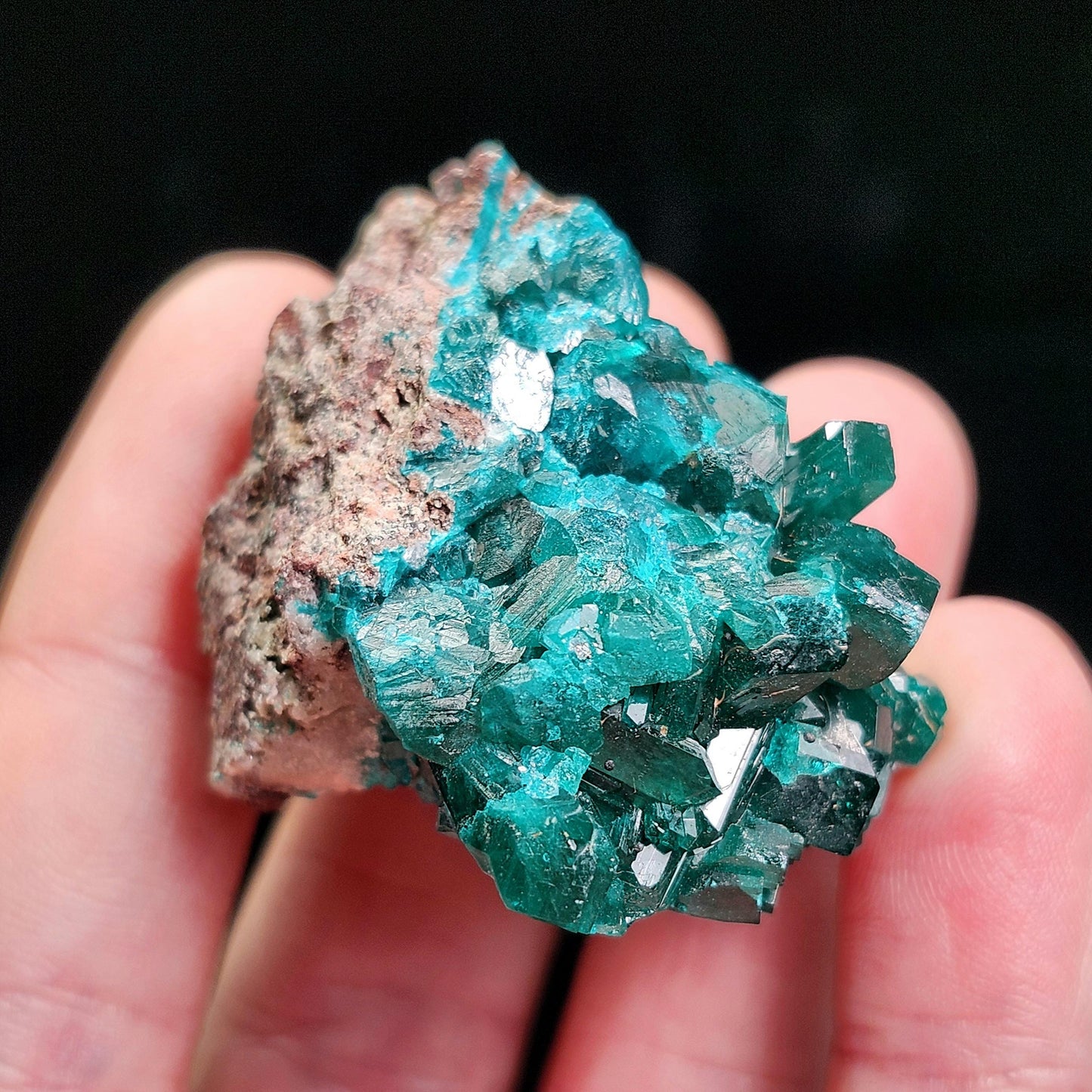 Dioptase Crystal 50.7g