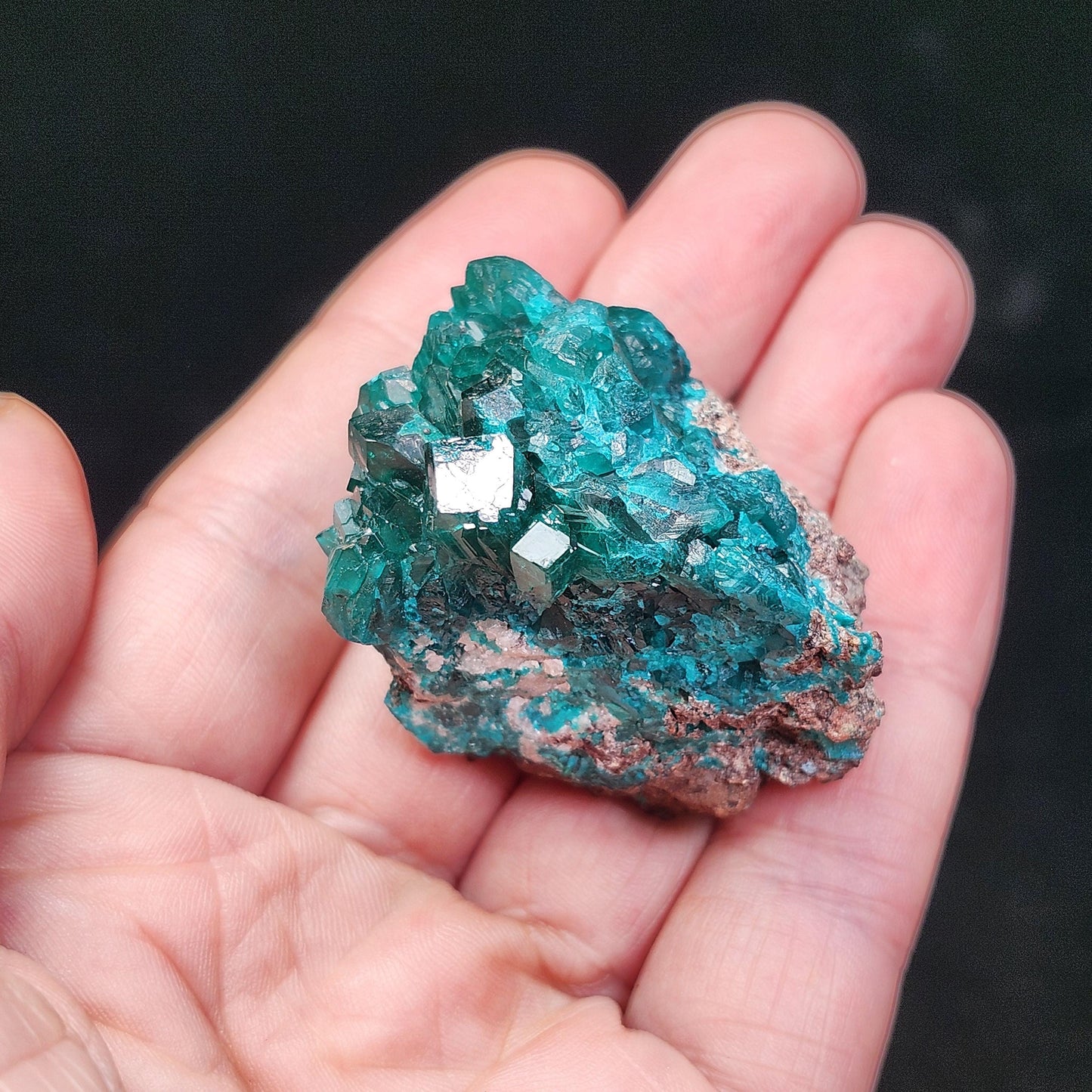 Dioptase Crystal 50.7g