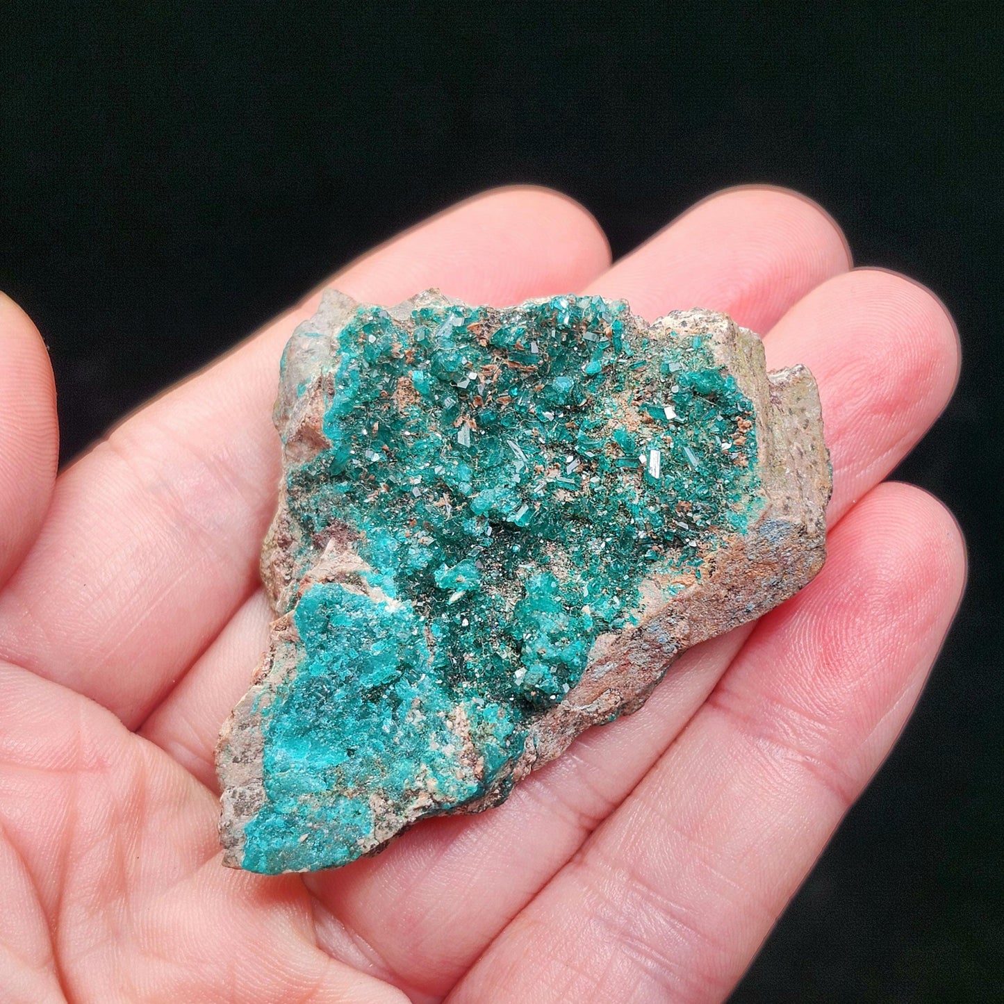 Dioptase Crystal 33g