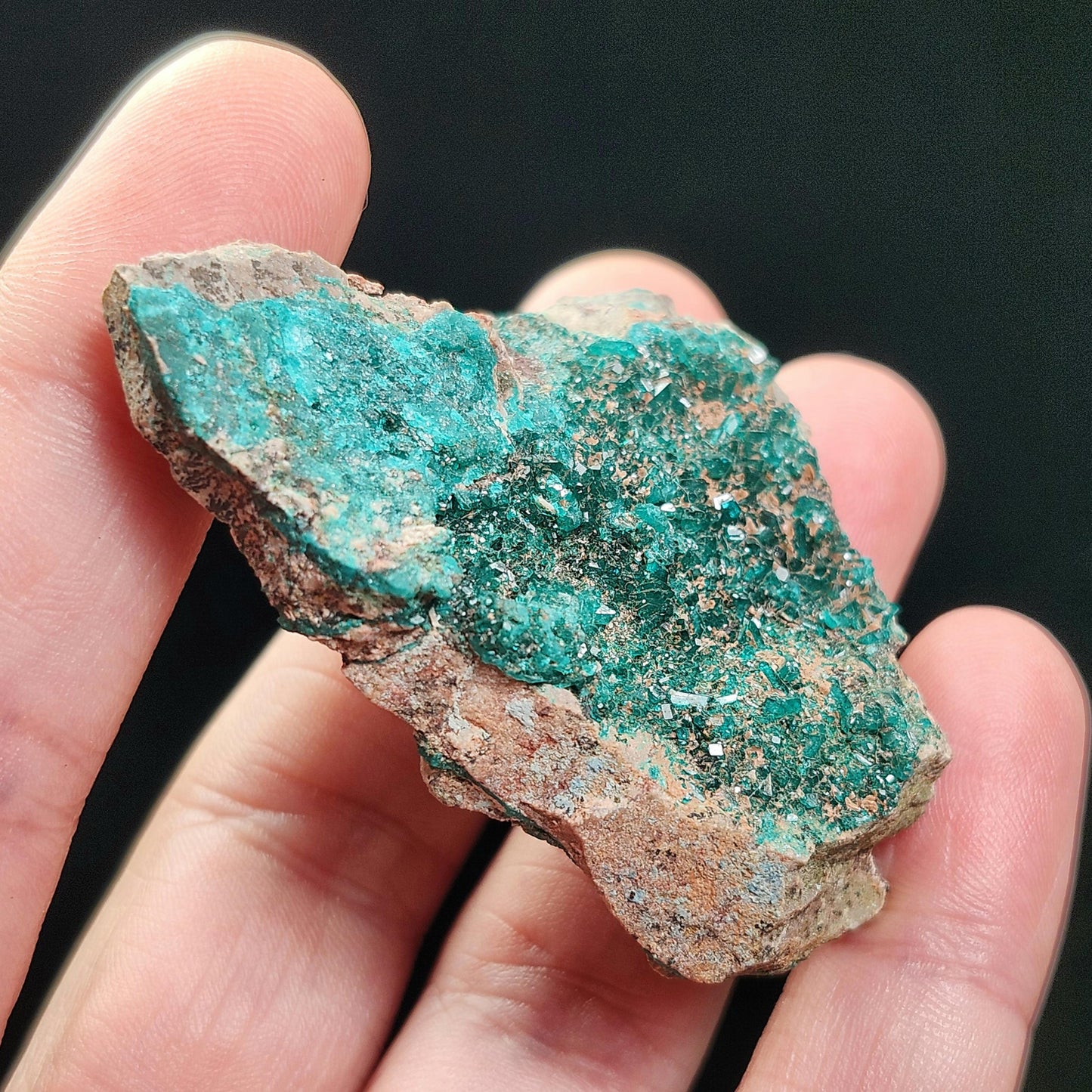Dioptase Crystal 33g