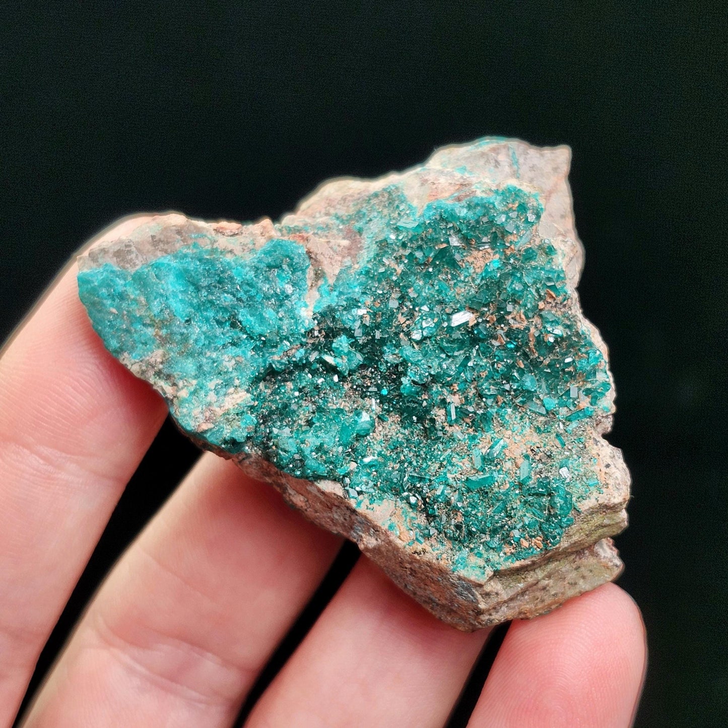 Dioptase Crystal 33g