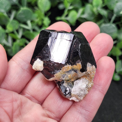 Hyalite Opal & Black Tourmaline 60g