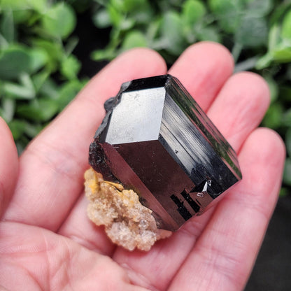 Hyalite Opal & Black Tourmaline 68g