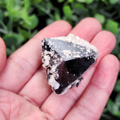 Hyalite Opal & Black Tourmaline 45g