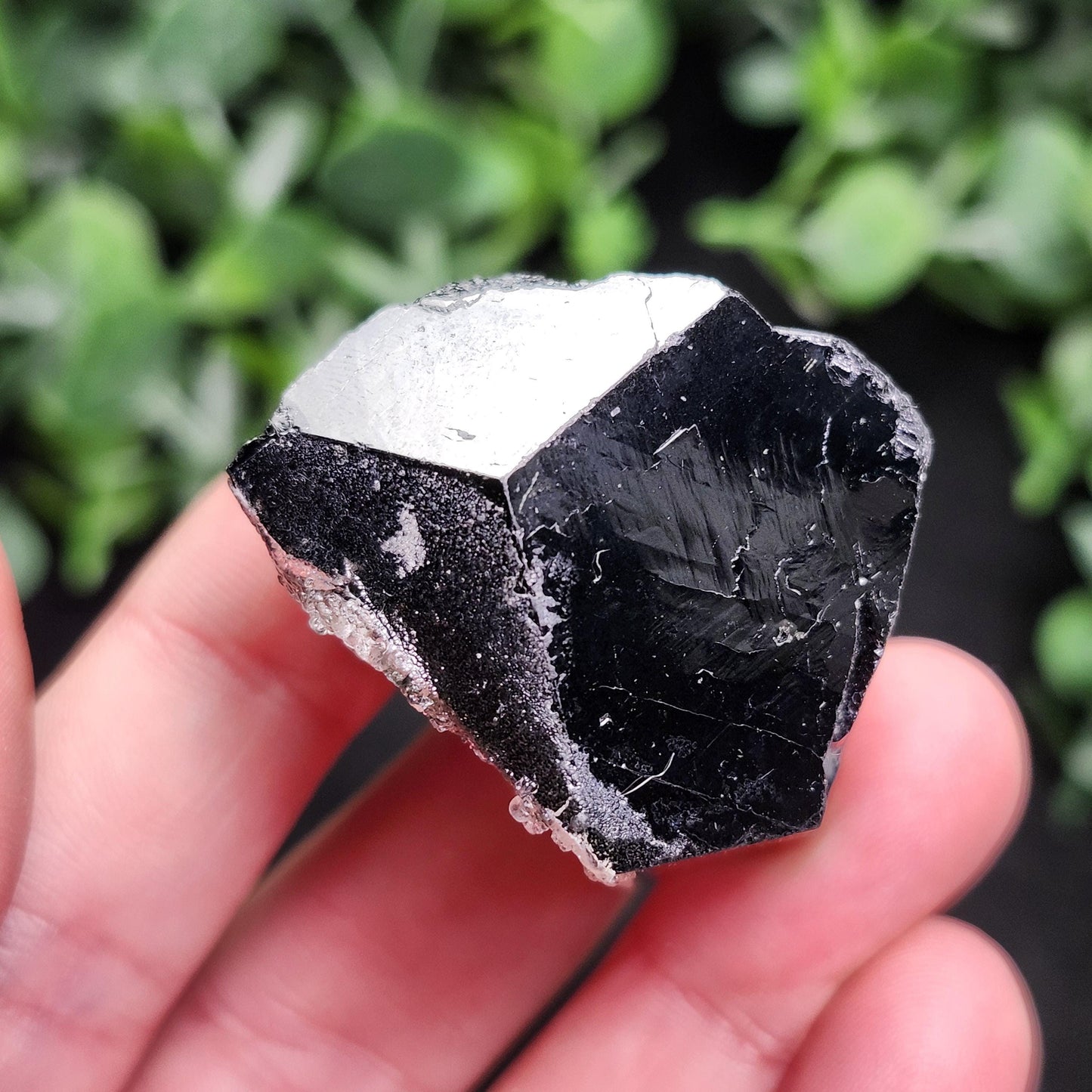 Hyalite Opal & Black Tourmaline 54g