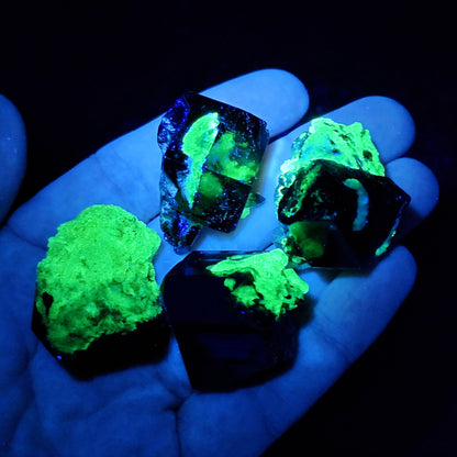 Hyalite Opal & Black Tourmaline