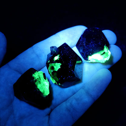 Hyalite Opal & Black Tourmaline