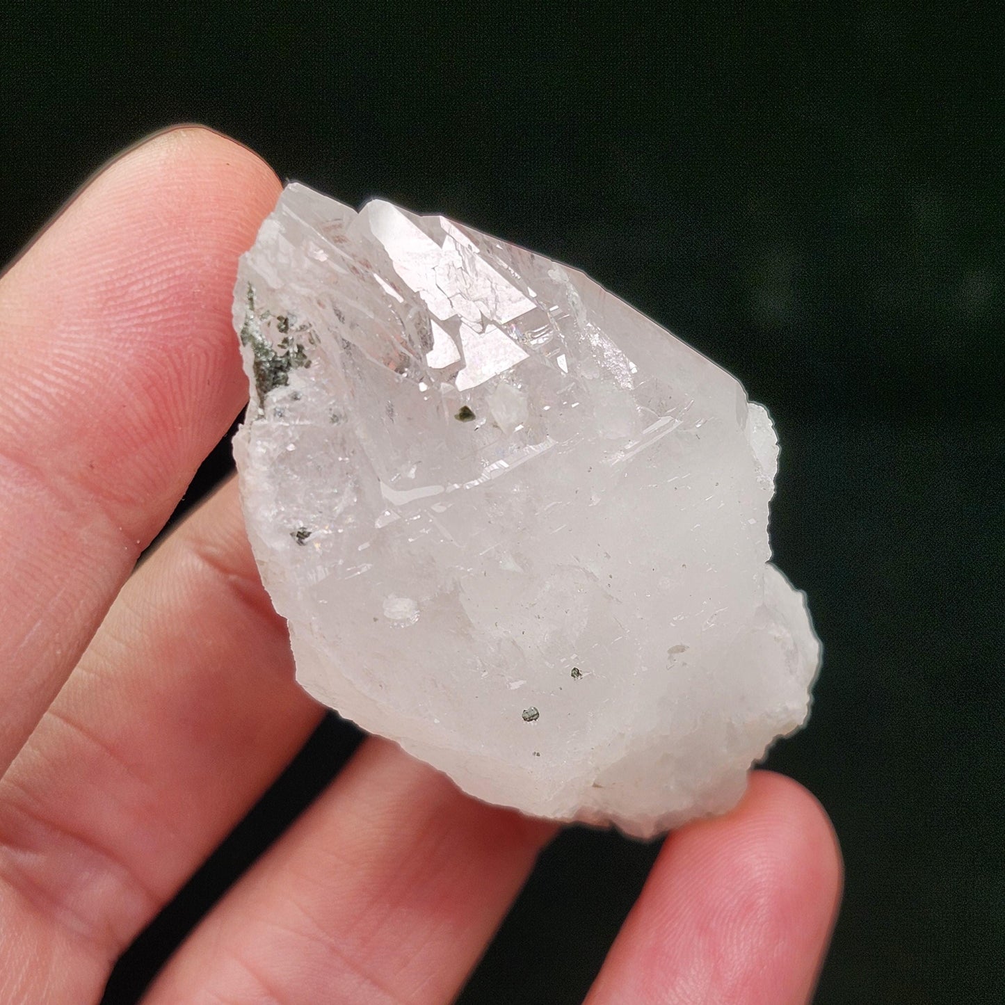 Swiss Elestial Quartz Crystal 44g
