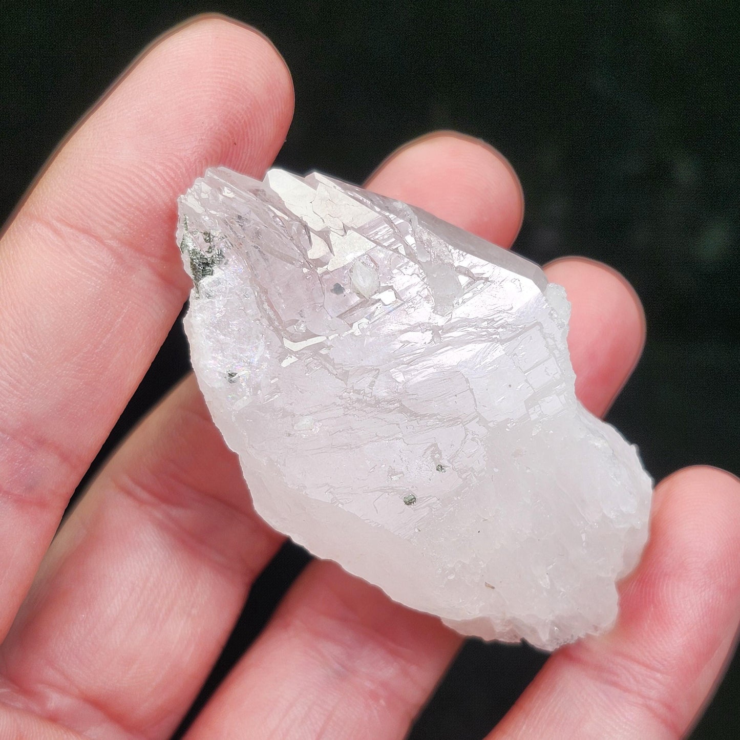 Swiss Elestial Quartz Crystal 44g