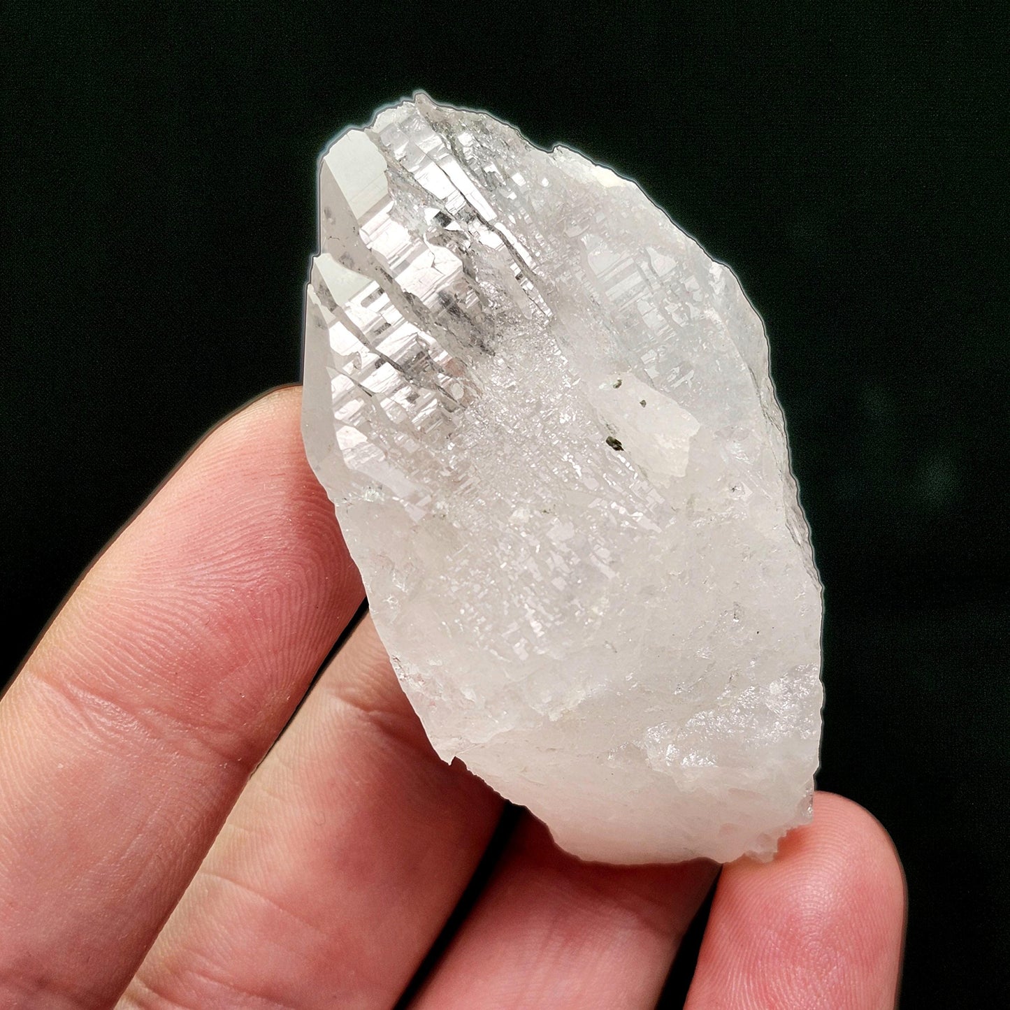Swiss Elestial Quartz Crystal 44g