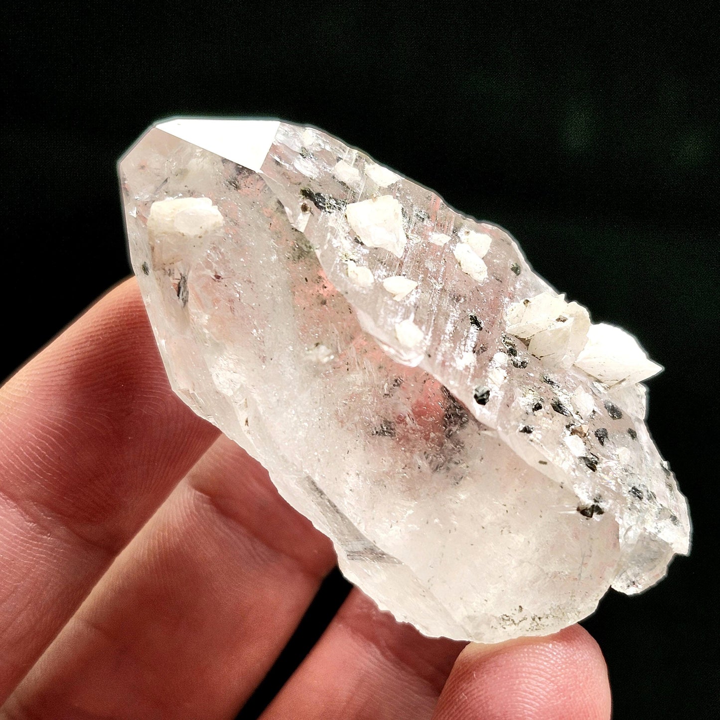 Swiss Elestial Quartz Crystal 43g