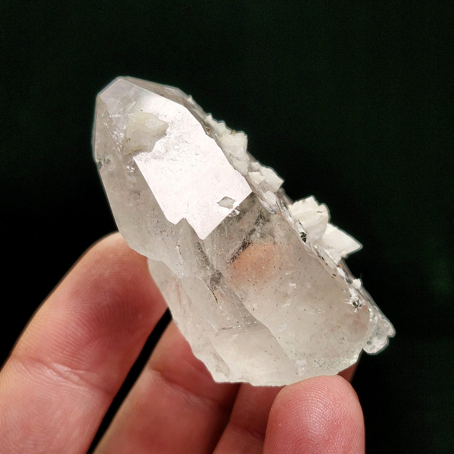 Swiss Elestial Quartz Crystal 43g