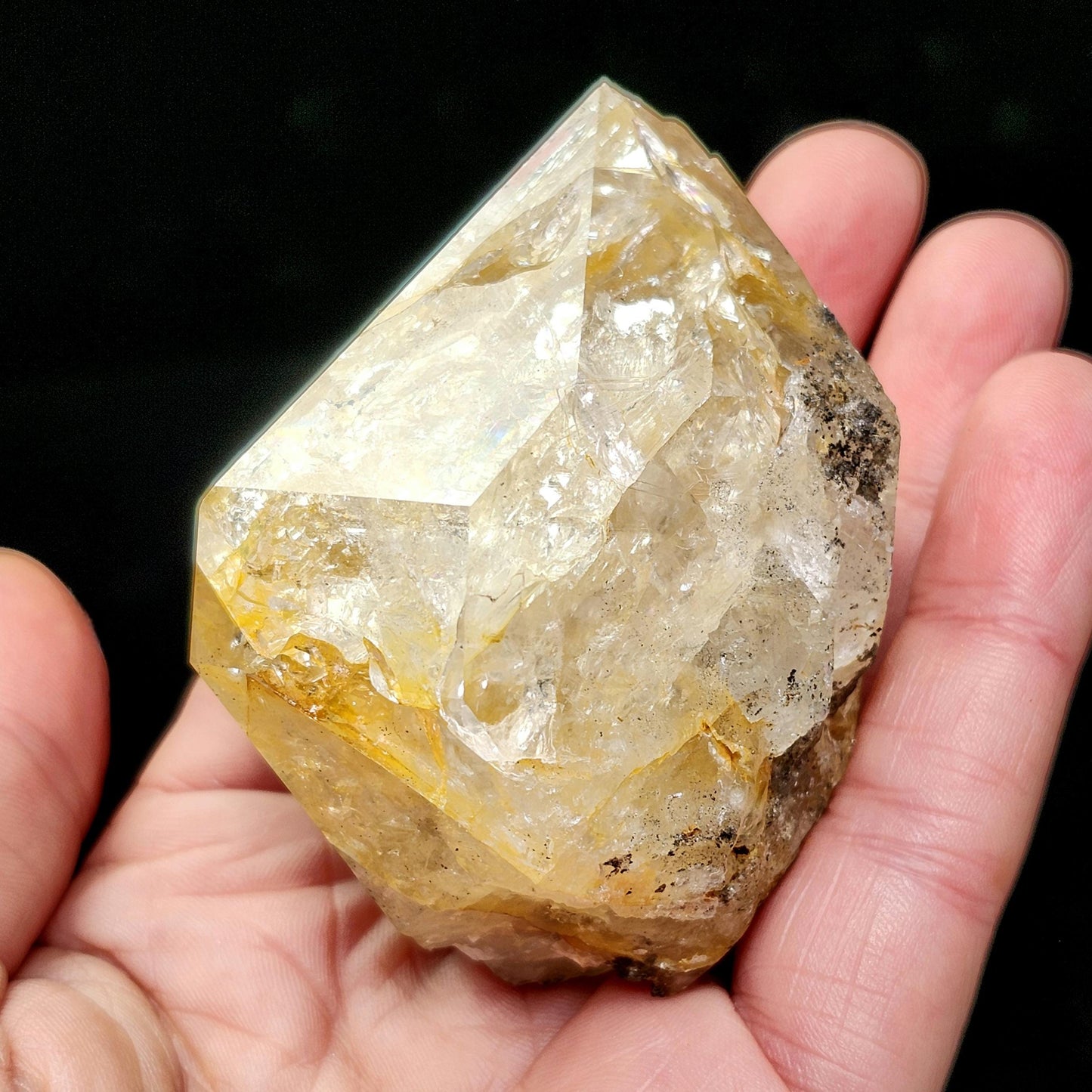 Golden Herkimer Diamond 177g