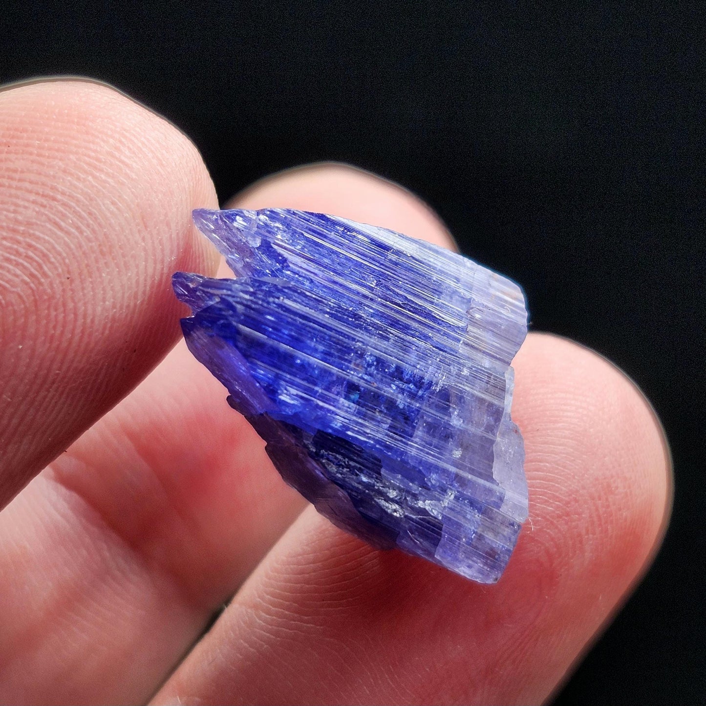 Blue Tanzanite Crystal 3g