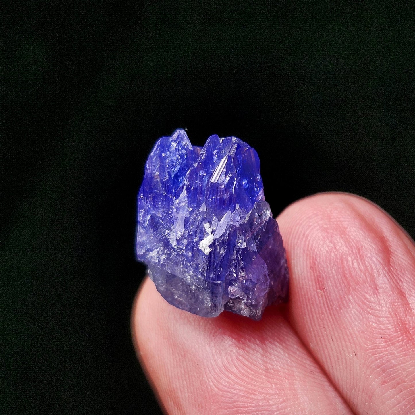 Blue Tanzanite Crystal 3g