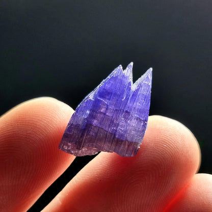 Blue Tanzanite Crystal 3g