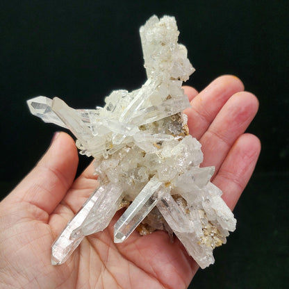 Lemurian Quartz Cluster 137g