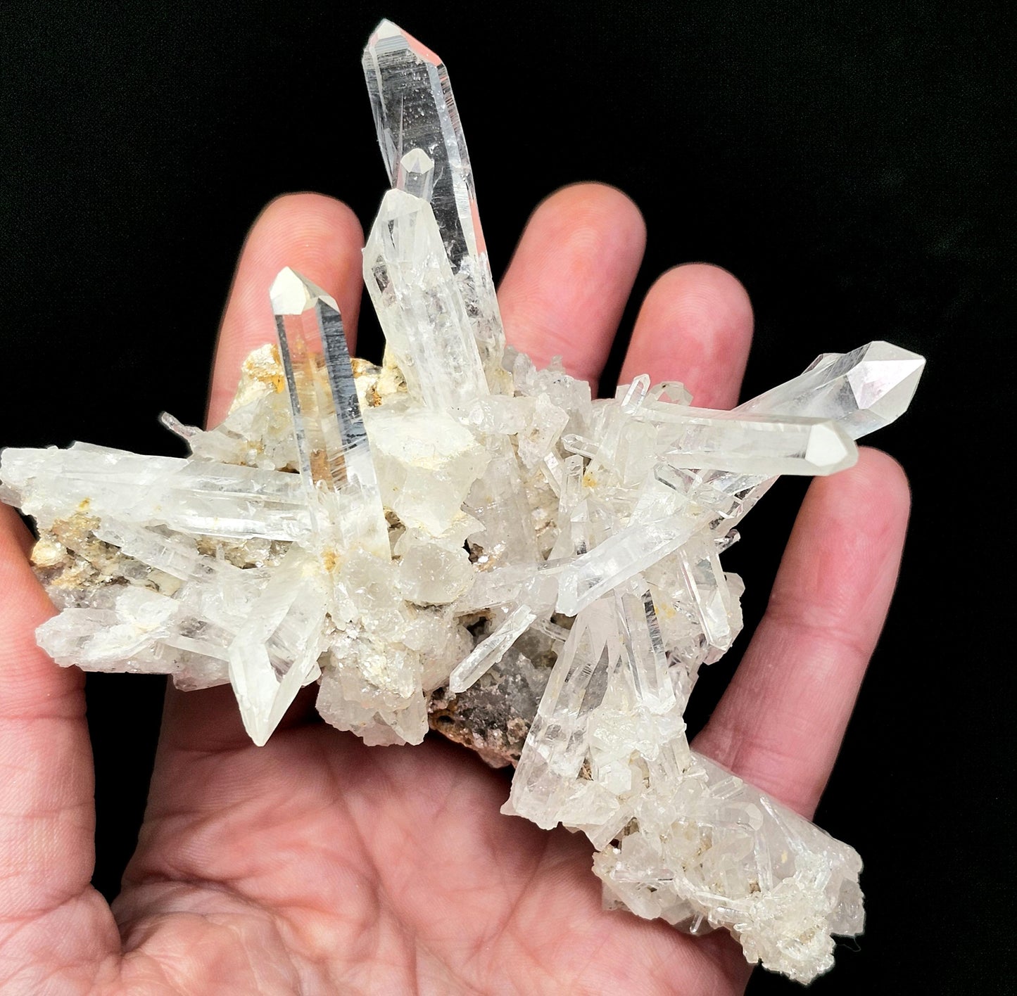 Lemurian Quartz Cluster 137g