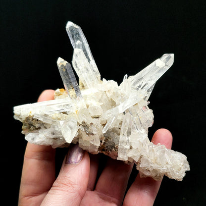 Lemurian Quartz Cluster 137g