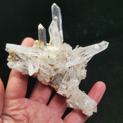 Lemurian Quartz Cluster 137g