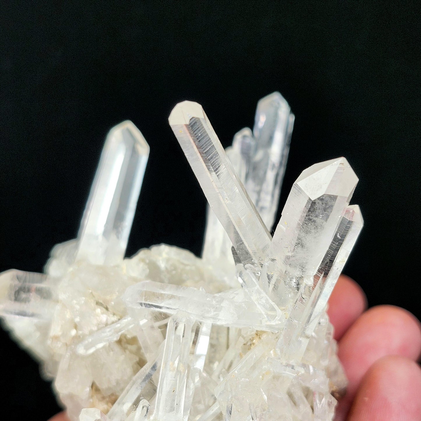 Lemurian Quartz Cluster 137g