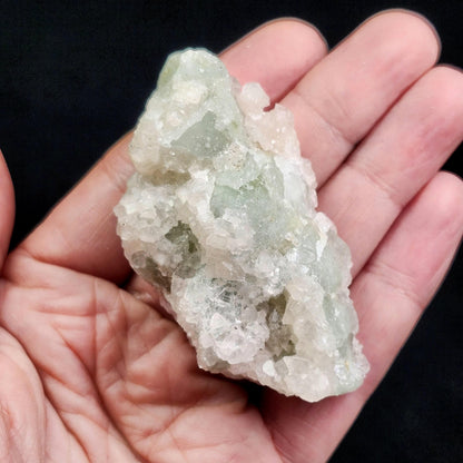 Datolite Crystal with Apophyllite Druze 60.8g