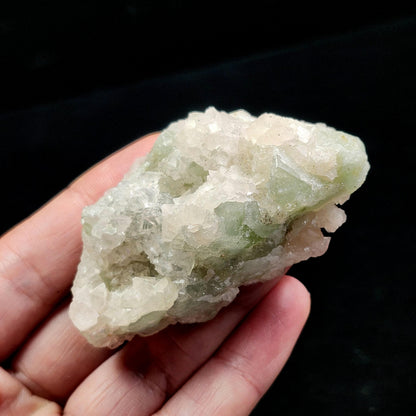 Datolite Crystal with Apophyllite Druze 60.8g