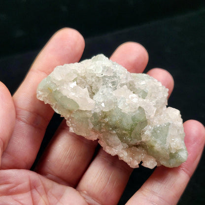 Datolite Crystal with Apophyllite Druze 60.8g