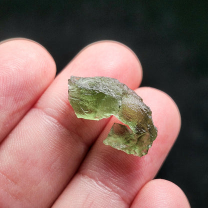 Moldavite Specimen 1.60g, Genuine Moldavite Tektite
