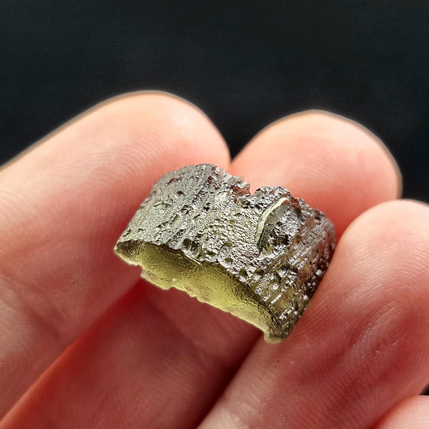 Moldavite Specimen 2g
