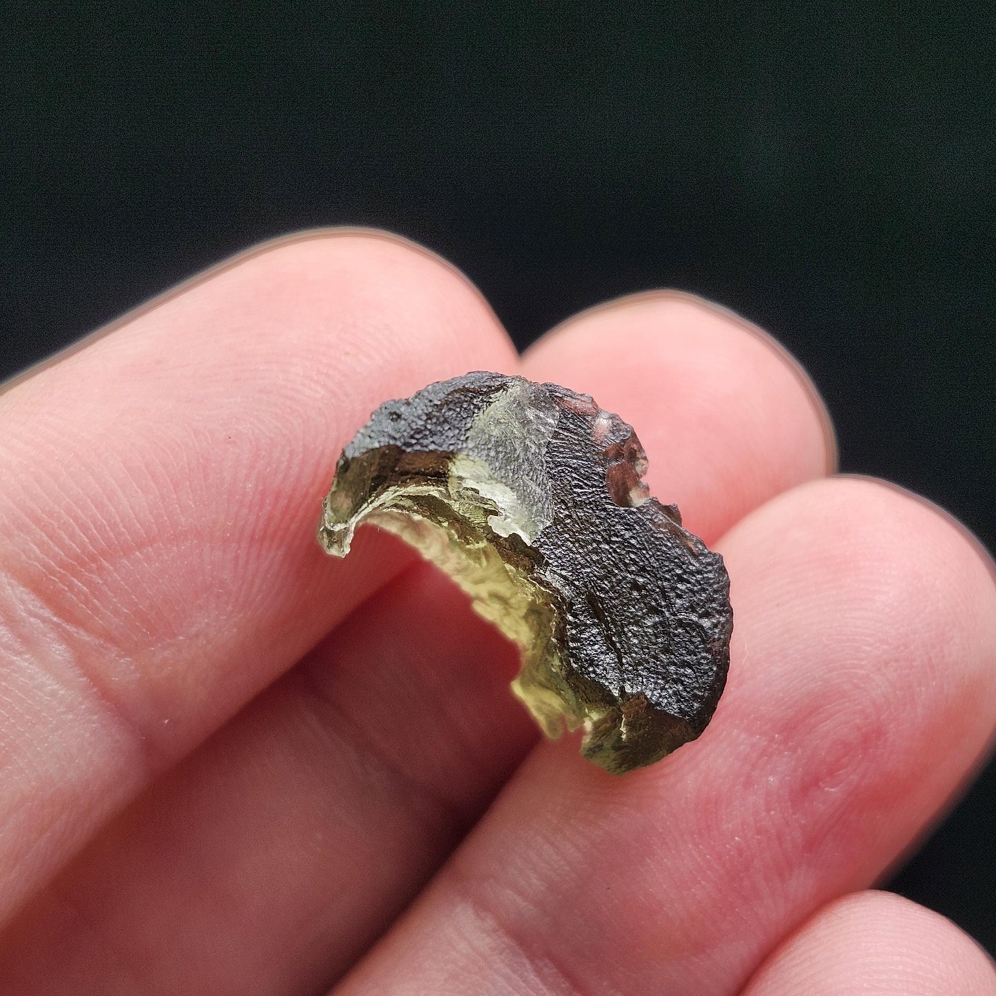 Moldavite Specimen 2g