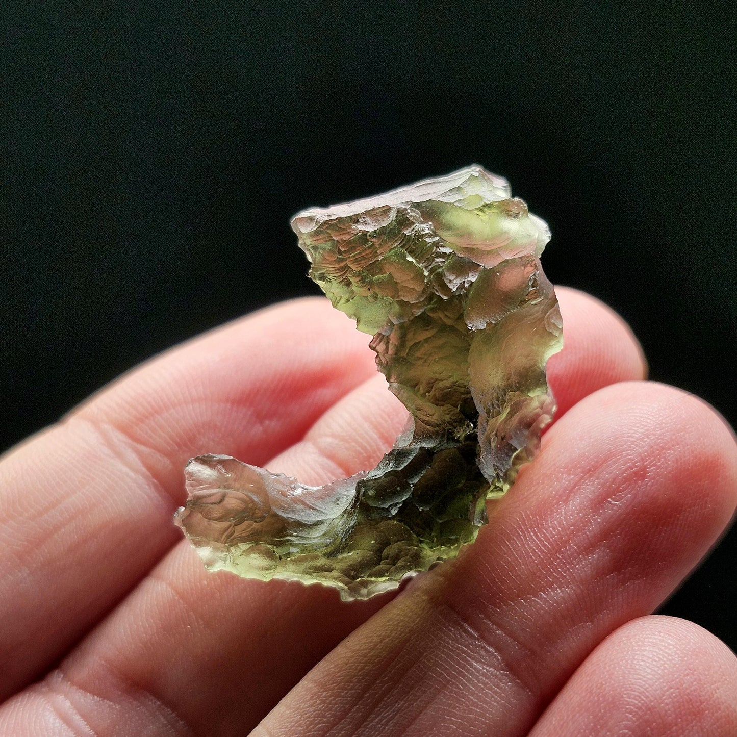 Moldavite Specimen 4.18g, Authentic Moldavite Crystal