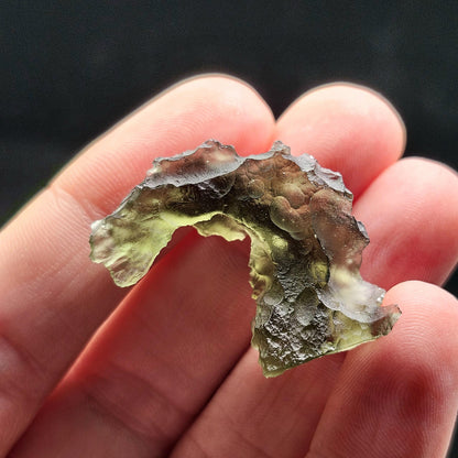 Moldavite Specimen 4.18g, Authentic Moldavite Crystal