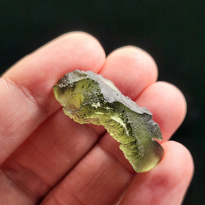 Moldavite Raw Specimen 3.98g