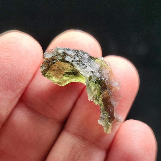 Authentic Moldavite Tektite Specimen 2.17g