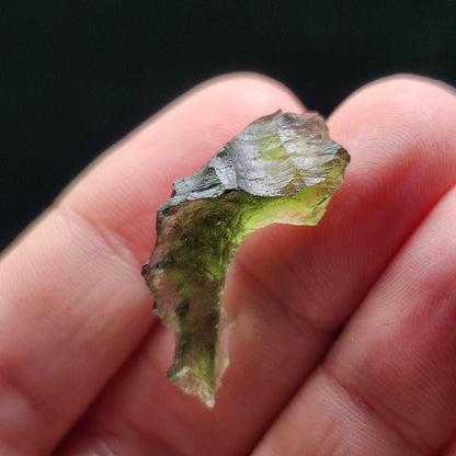 Authentic Moldavite Tektite Specimen 2.17g