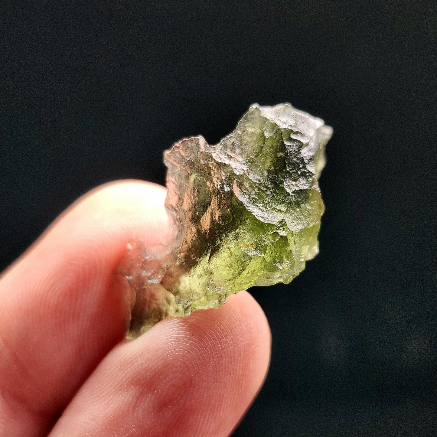 Authentic Moldavite Tektite Specimen 2.17g