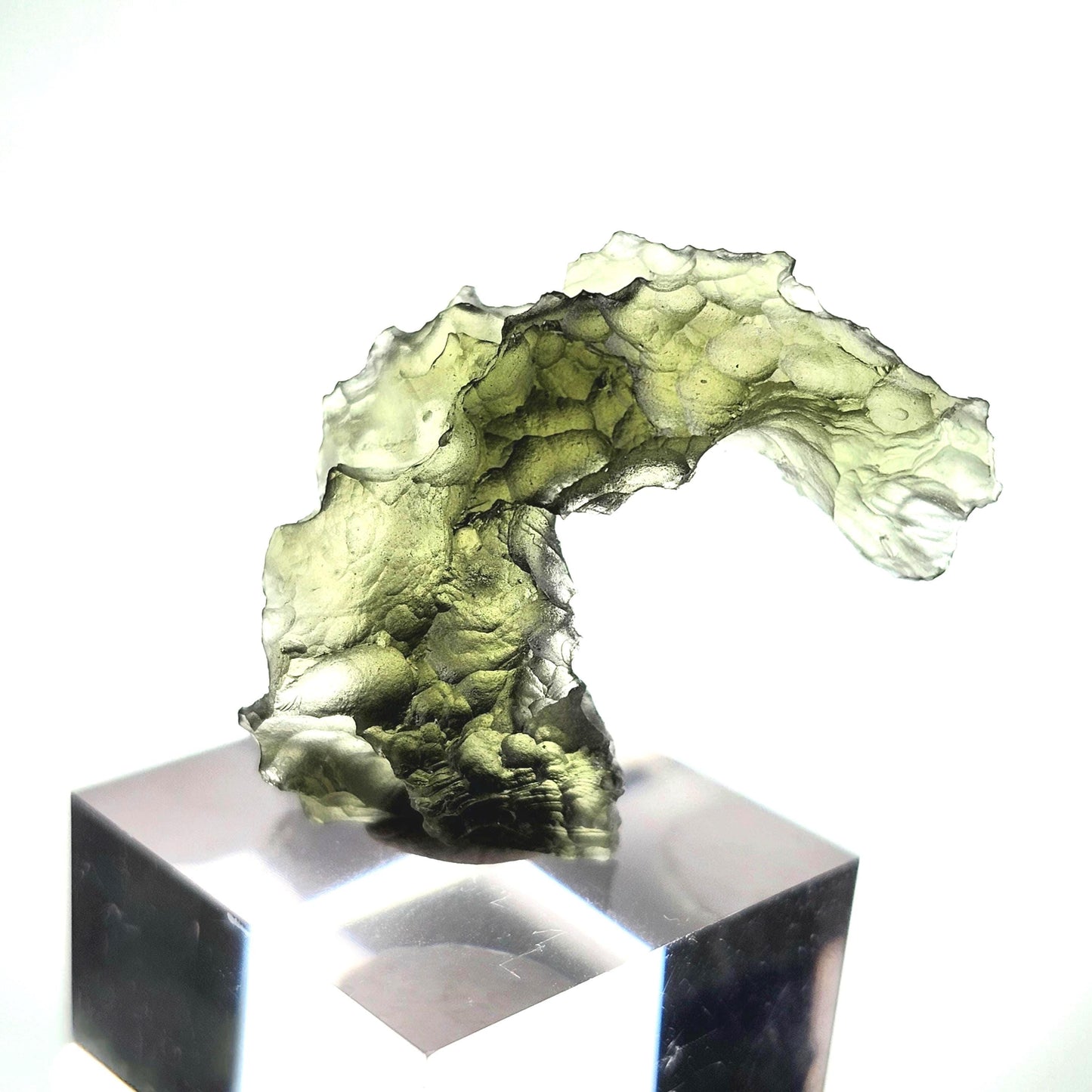 Moldavite Specimen 4.18g, Authentic Moldavite Crystal