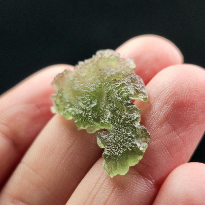 Moldavite Crystal Specimen 2.34g