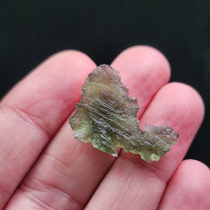 Moldavite Crystal Specimen 2.34g