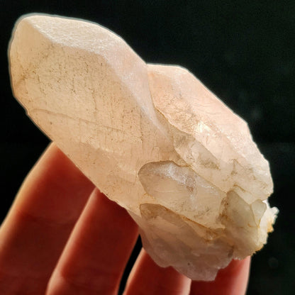 Dreamsicle Pink Lemurian Quartz Crystal (89g)