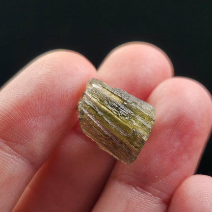 Moldavite 1.3g with Natural HOLE