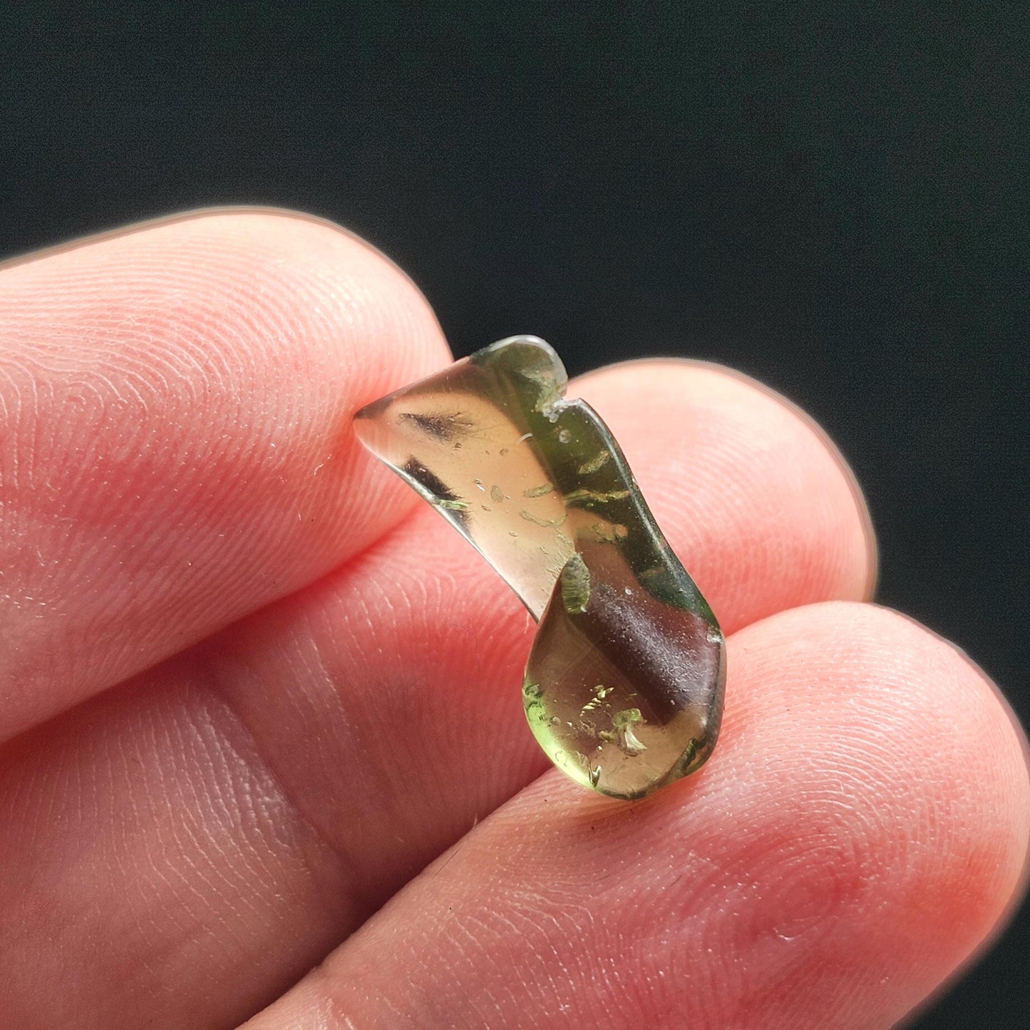 Polished Moldavite .8g