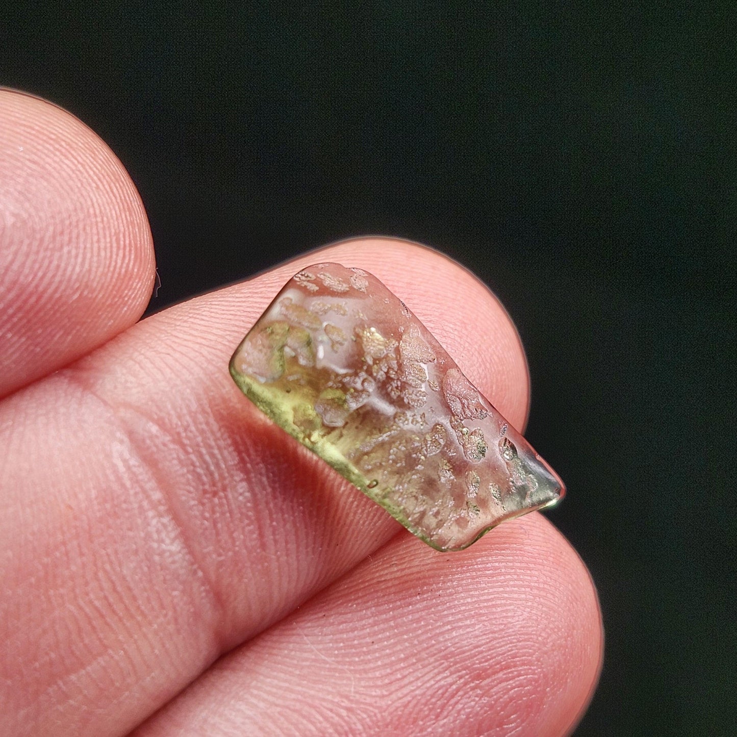 Polished Moldavite .4g