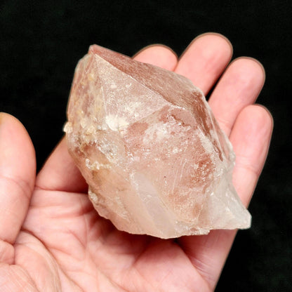 Dreamsicle Pink Lemurian Quartz Crystal (160g)
