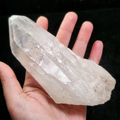Lemurian Quartz Crystal 411g